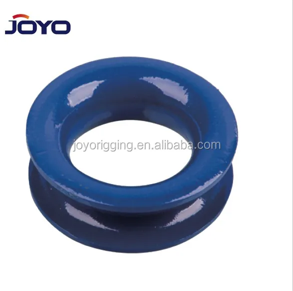 Hot Dip Galvanized DIN3091 Heavy Duty Solid Ductile Iron Casting Wire Rope Thimble