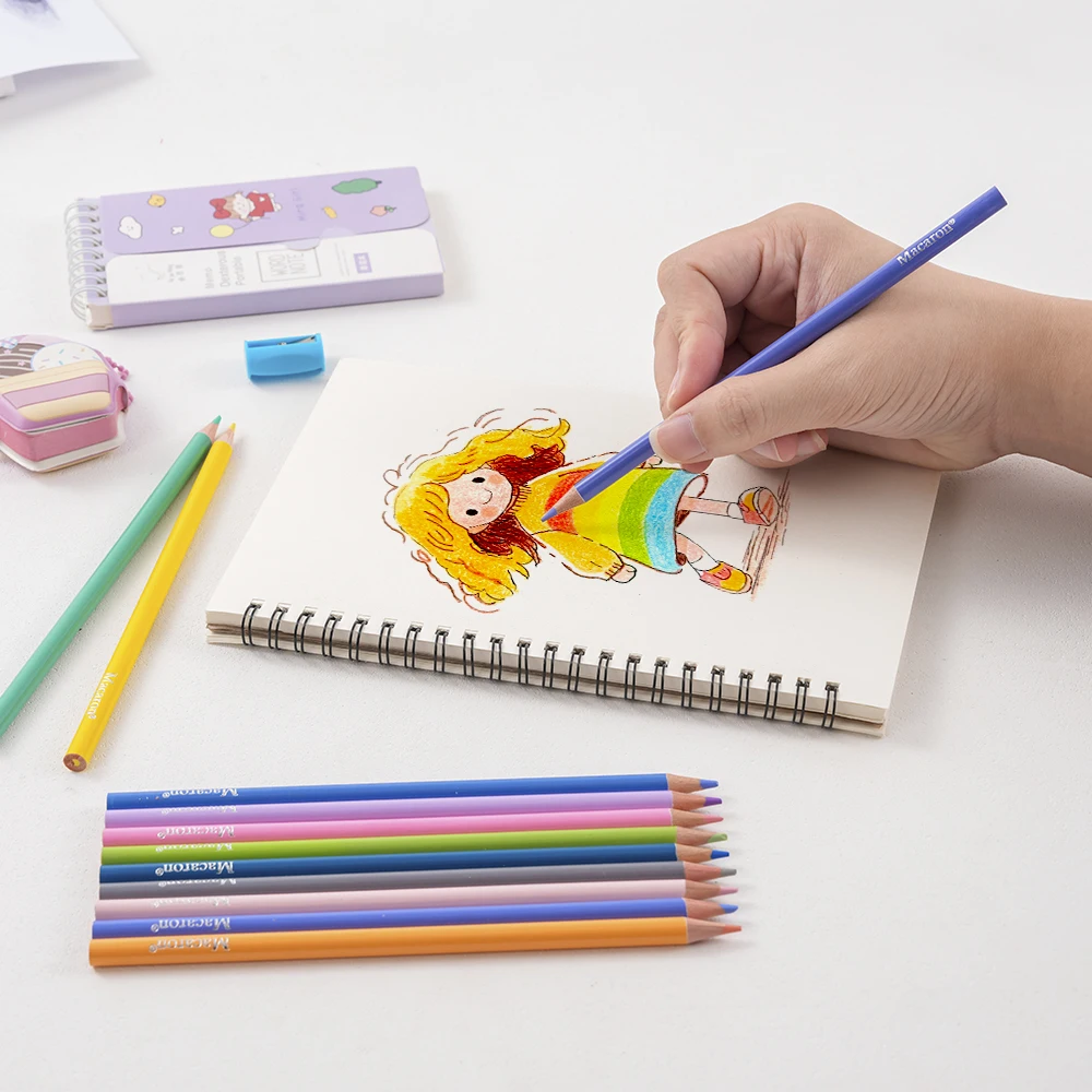 Набор водорастворимых карандашей Xin Bowen 12 шт.