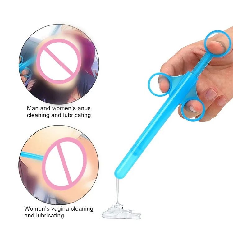 Best Price Anal Douche Vaginal Anal Oil Injector Syringe Lubricant Injector  Lube Launcher