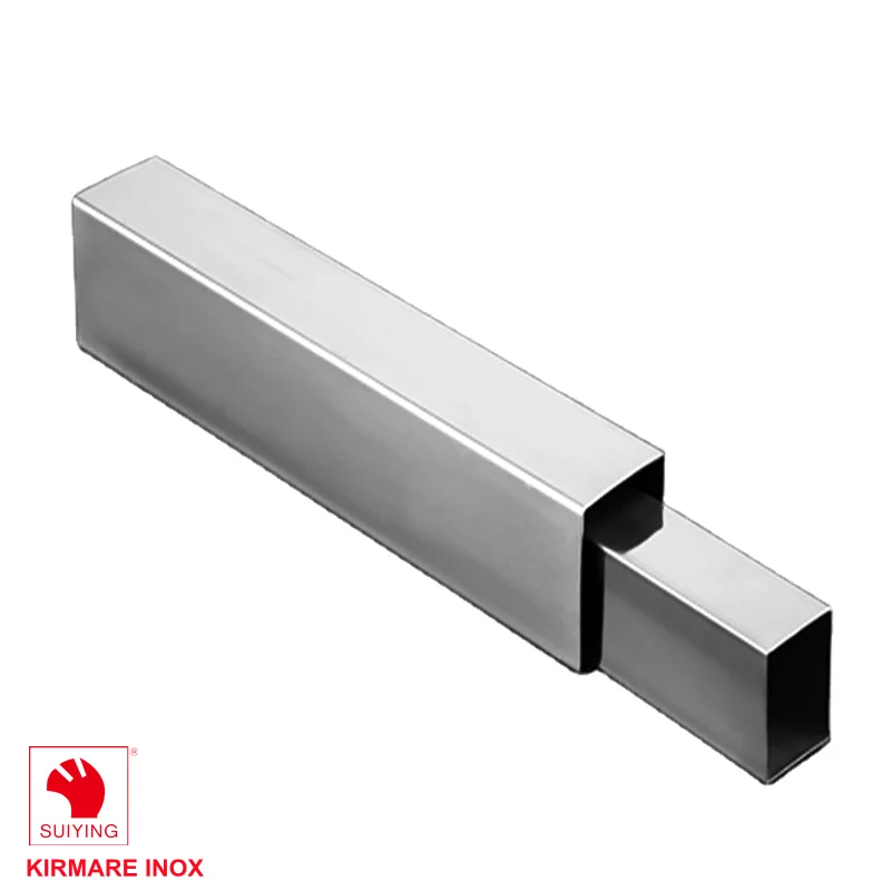 Factory Directly ASTM A554 Stainless Steel Pipe Rectangular 201 304 316L  for Handrail