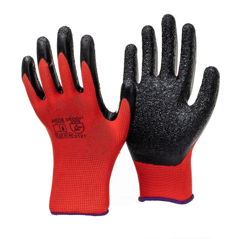 Glbz014 Industrial Heavy Duty Safety Hand Latex Wholesale Construction