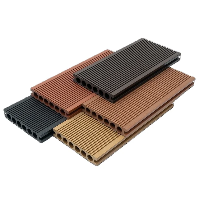 Hot Selling Interlocking WPC Decking Tiles Waterproof Outdoor Floor for Gardens Made of Wood Plastic Composite Ipe Material