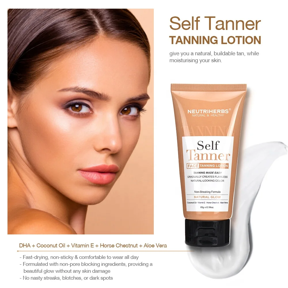 Wholesale Private Label Gradual Tan Smoothing Custom Sunless Tanning