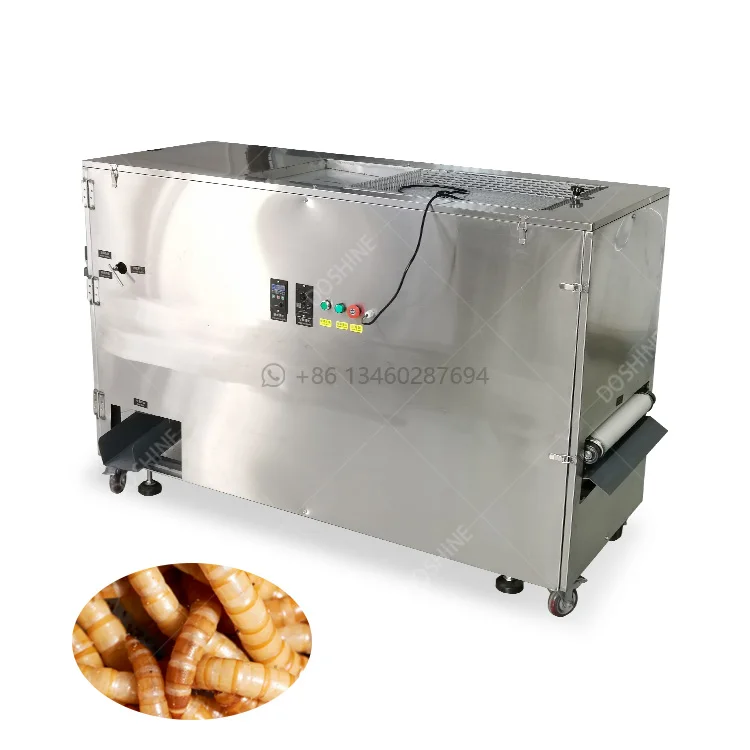 Multifunctional Mealworm Sorting Machine for Big Small Dead Worms Sort Yellow Mealworm Screening Machine