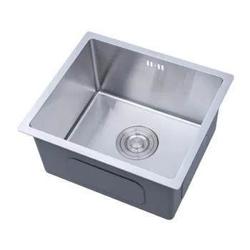 5040 4040 Top Grade Customize Stainless Steel Single Bowl Sink Handmade Kitchen Sink