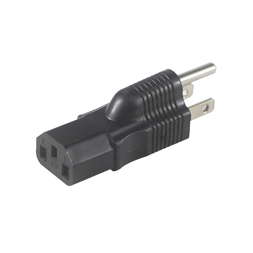 Portable US Power Adapter Kettle C13 to US American 3 Pin AC Plug American Approval AC US Power Converter