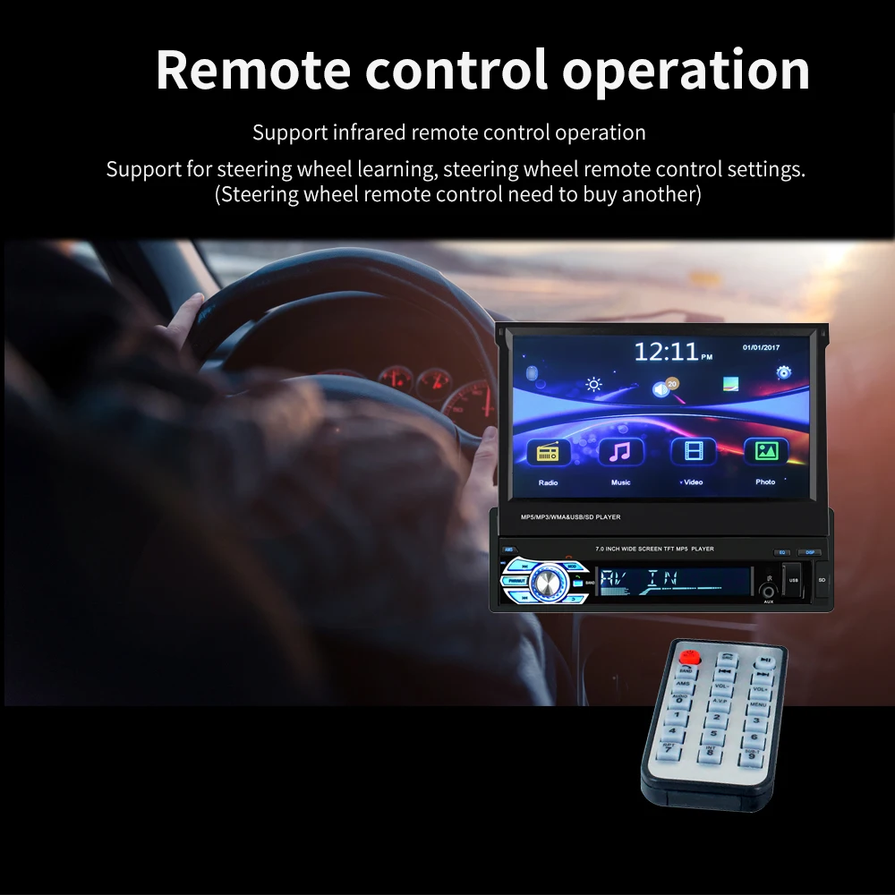 Auto 7inch MP5 Player User Manual Car Radio