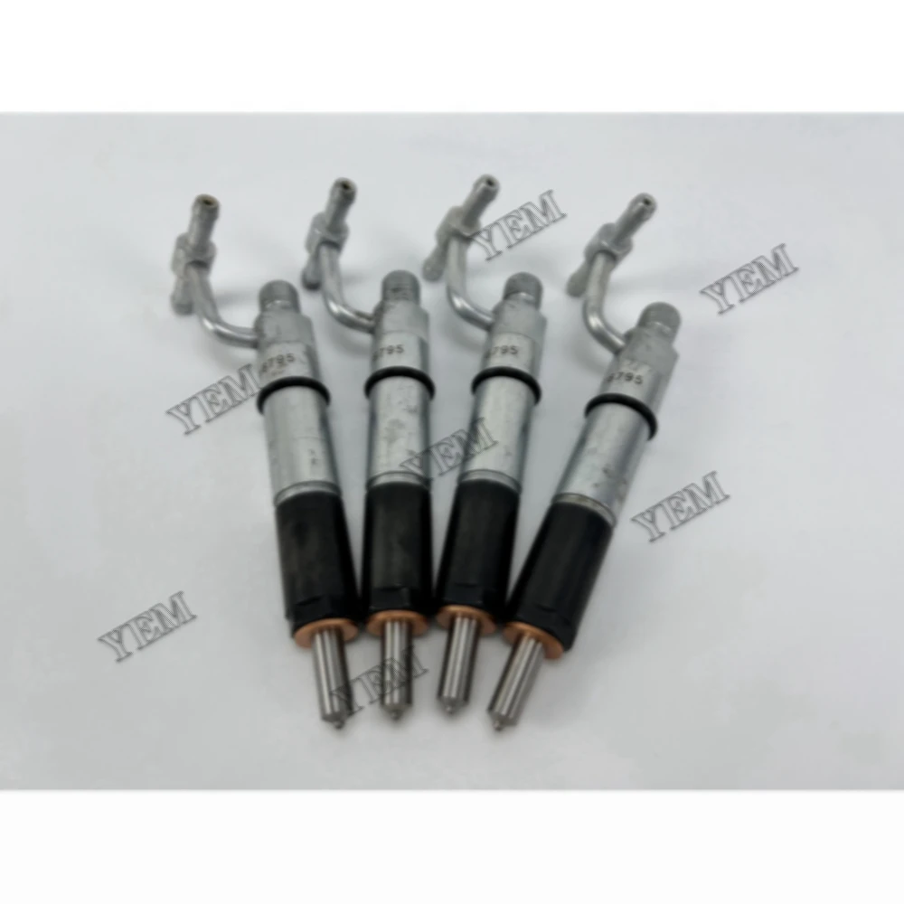 For Mitsubishi 4D34 Fuel Injector Assy 093500-4770 ME016795 155P84 Industrial Machinery Engine Parts