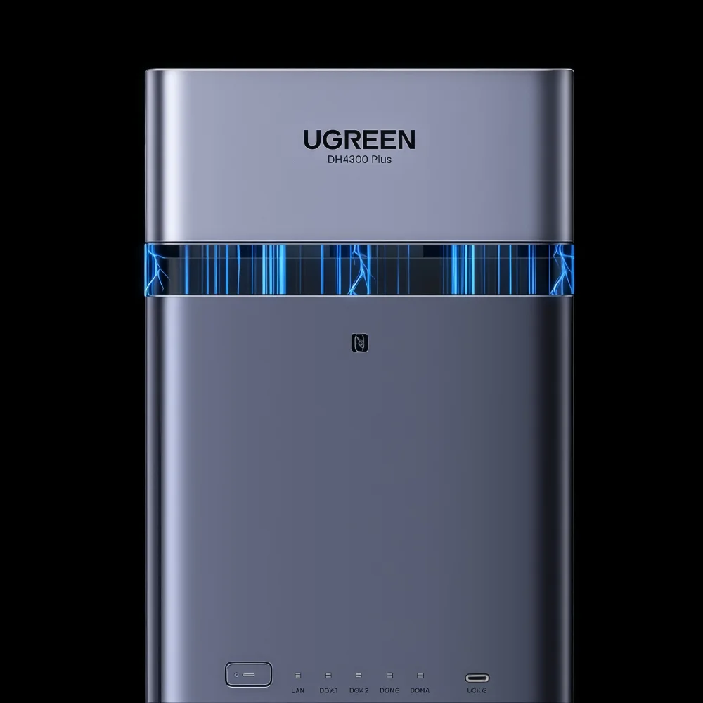 UGREEN DH4300 Plus Mini NAS with Rockchip Octa Core and 8GB RAM