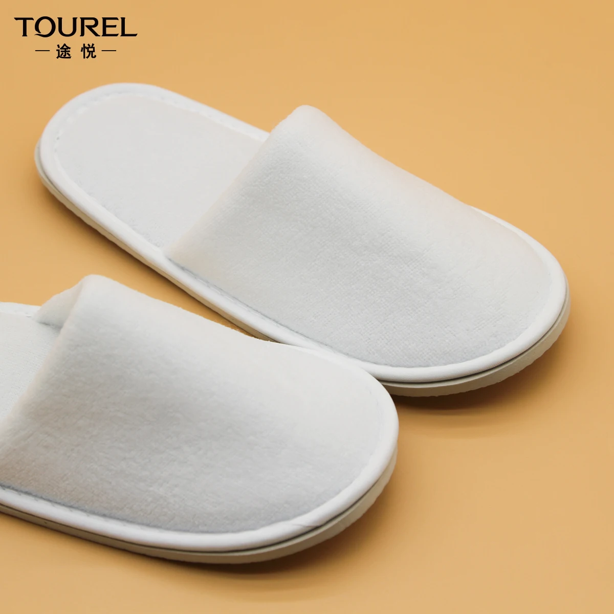Customized Hotel Disposable Slippers Cheap Bedroom Slippers Star