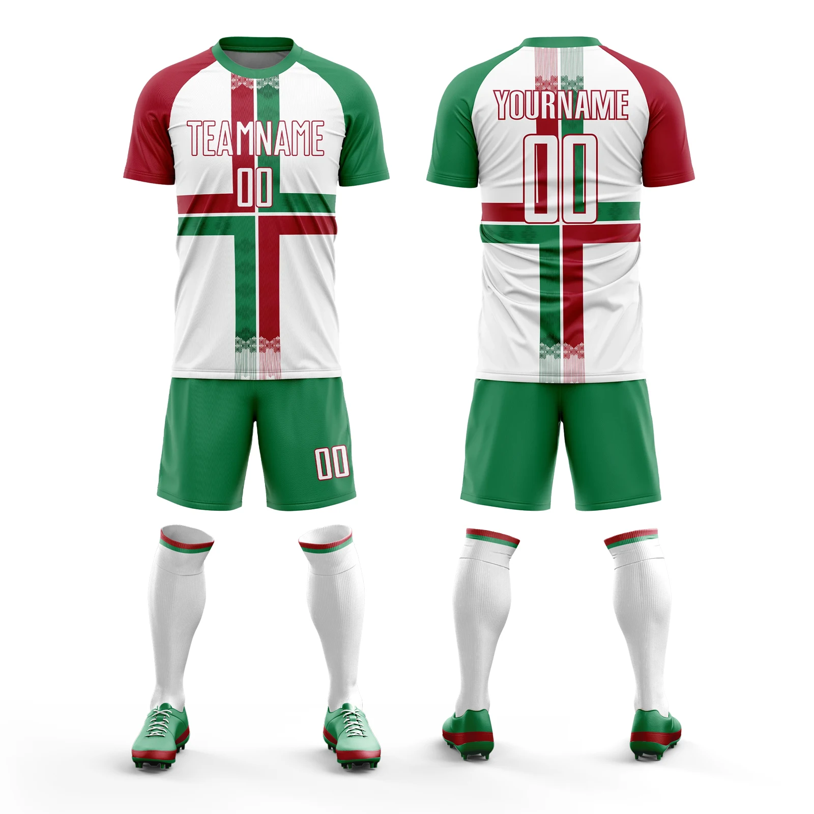 Luson Soccer Uniform Kits - Custom Sublimation Jerseys