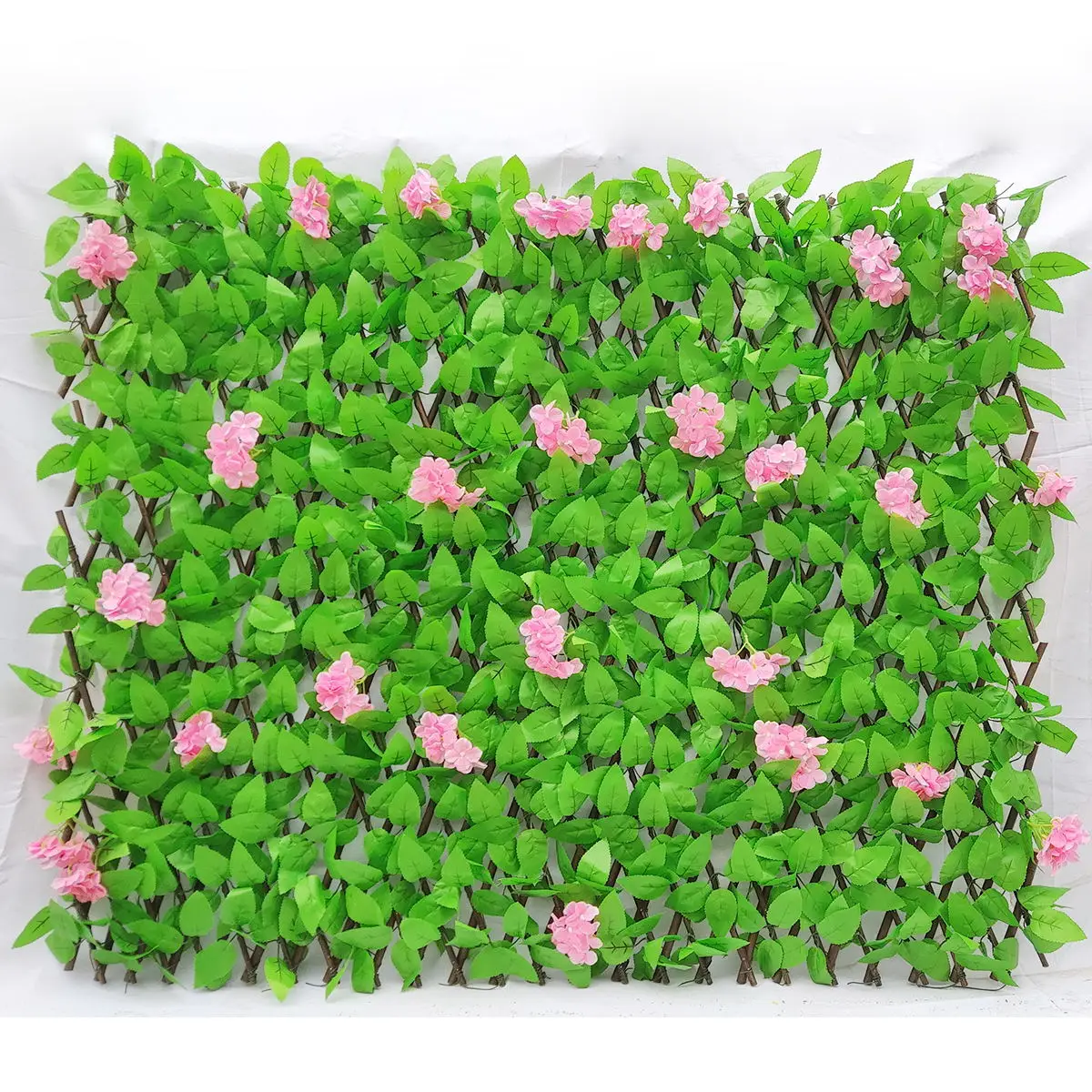 Artificial Hedge Laurel Leaf Garden Fence Wall Balcony Privacy