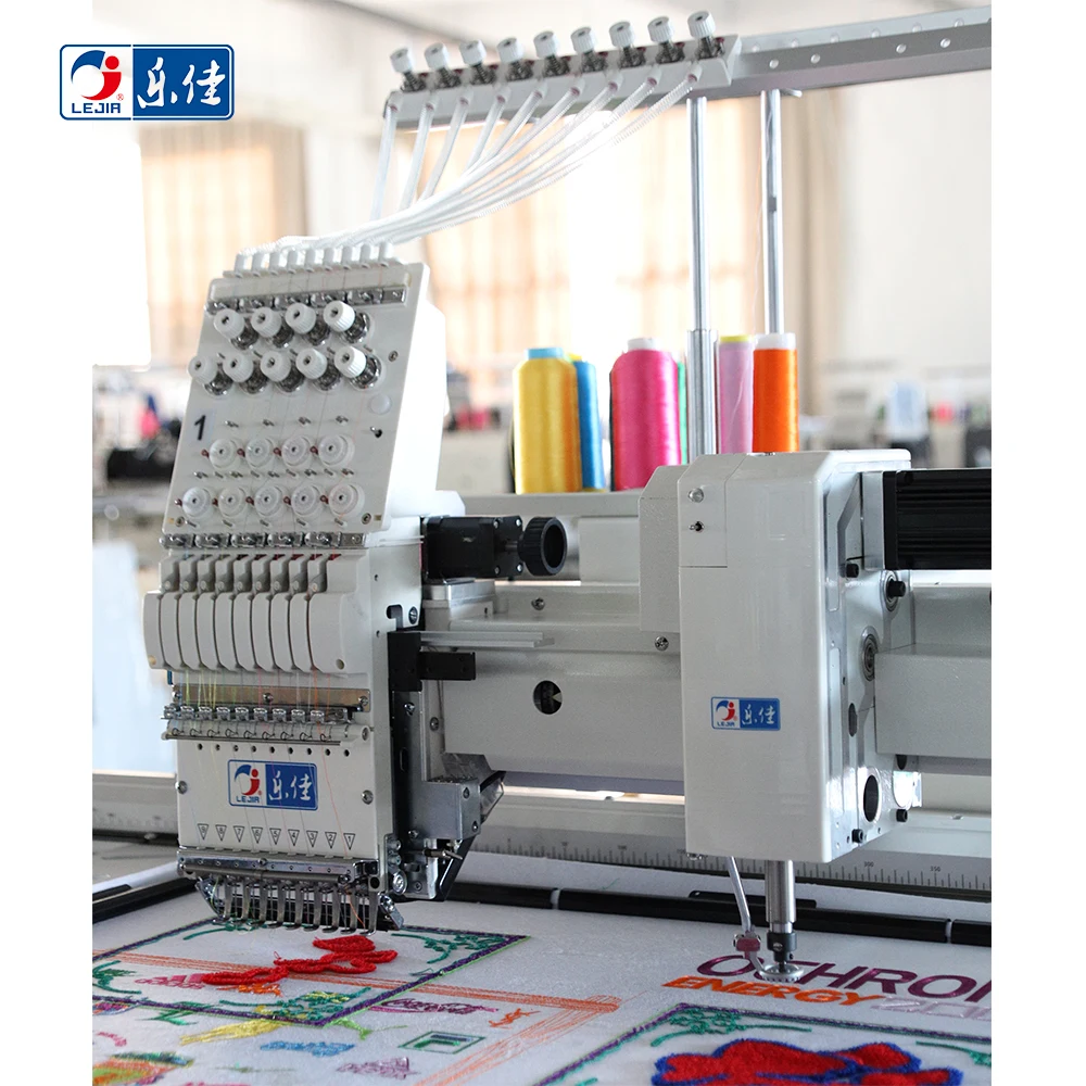 2020 New Hot Sale Lejia 901+601 1200*650MM Single Head Chenille Mixed Embroidery Machine