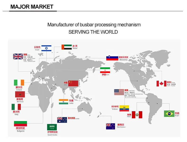 The New Busbar Punching Cutting Bending Machine The New Busbar Punching Cutting Bending Machine