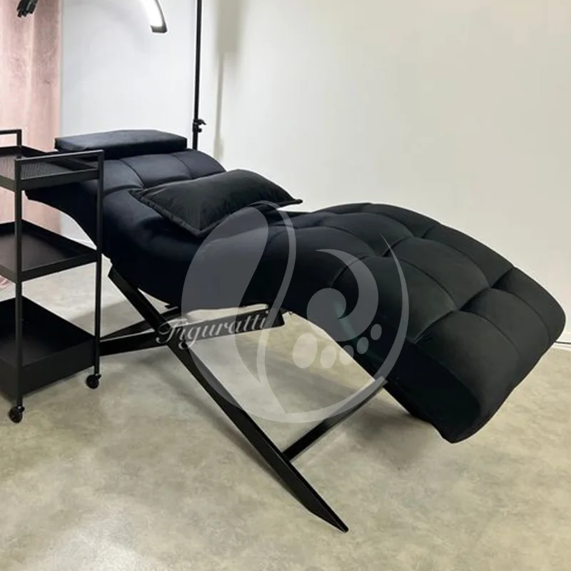 Modern New Design Salon Furniture Spa Facial Bed Hot Sale Curve Lash