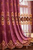 Violet heavy curtain