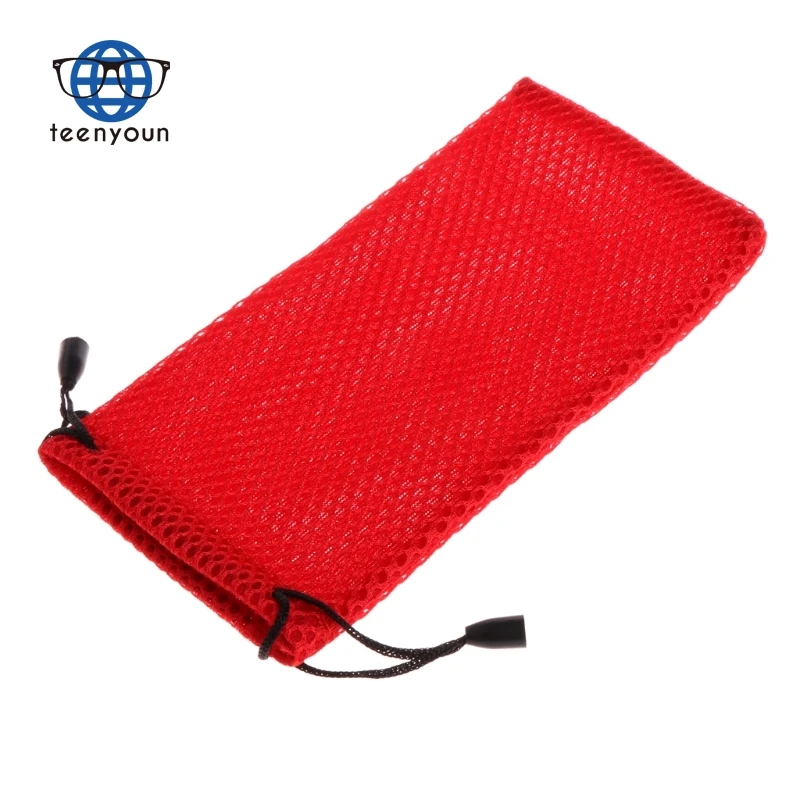 Переносная сетчатая клетчатая сумка для очков