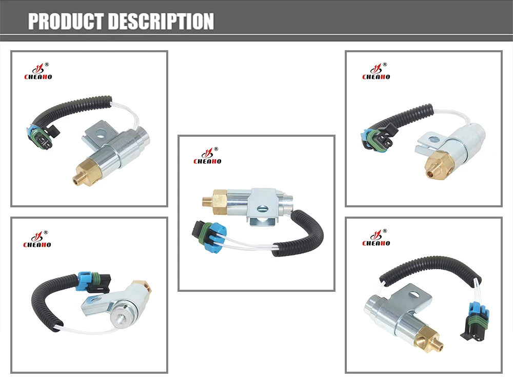 Válvula Solenoide Fan Clutch 12V para Horton Kysor Borg Warner