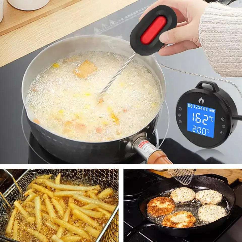 Temperature Sensor Wifi Digital Food Thermometer Cooking Thermometers Temperature Instruments Meat BBQ With APP