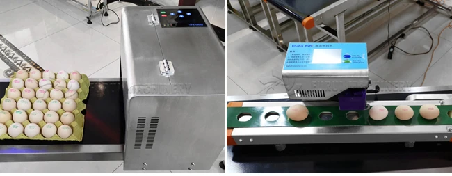 Automatic carton coding machine eggs number inkjet printer/egg printer machine