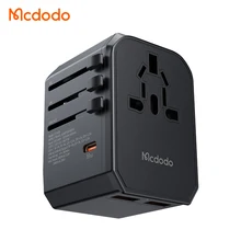 Mcdodo 429 33W Universal Travel Adapter AC Plug 30W Fast Charge UK/US/EU/AU PPS PD C + USBX2 Travel Adapter for Laptop Mobile