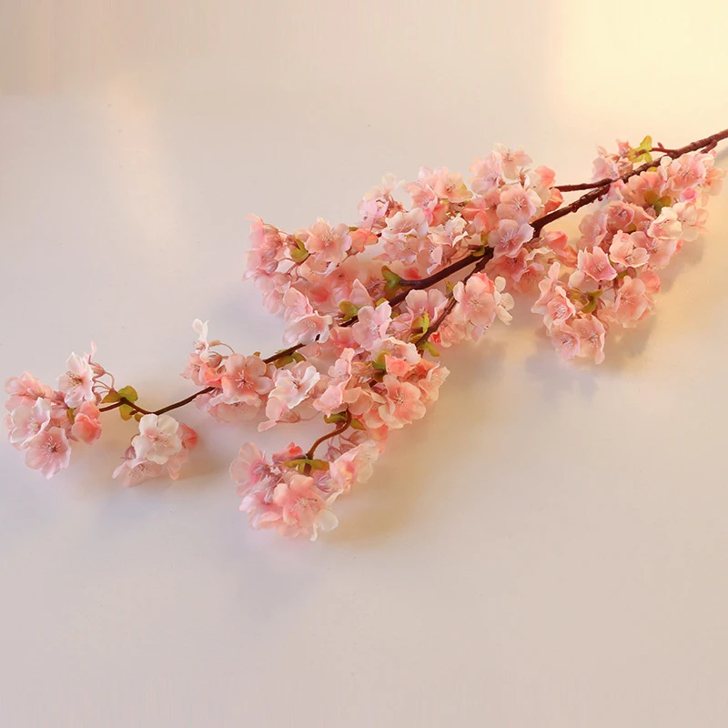 Home Decor 100cm Artificial Silk Flower Tree Decor Japanese Cherry Blossom 65cm Spring Cherry