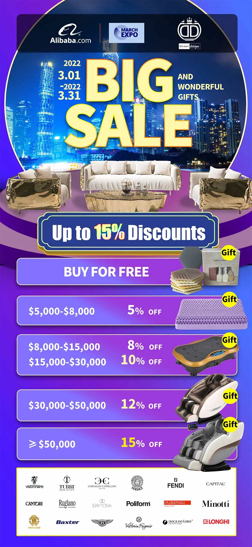 Luxury Italian Bedroom Set Furniture King Size Modern Italian Latest