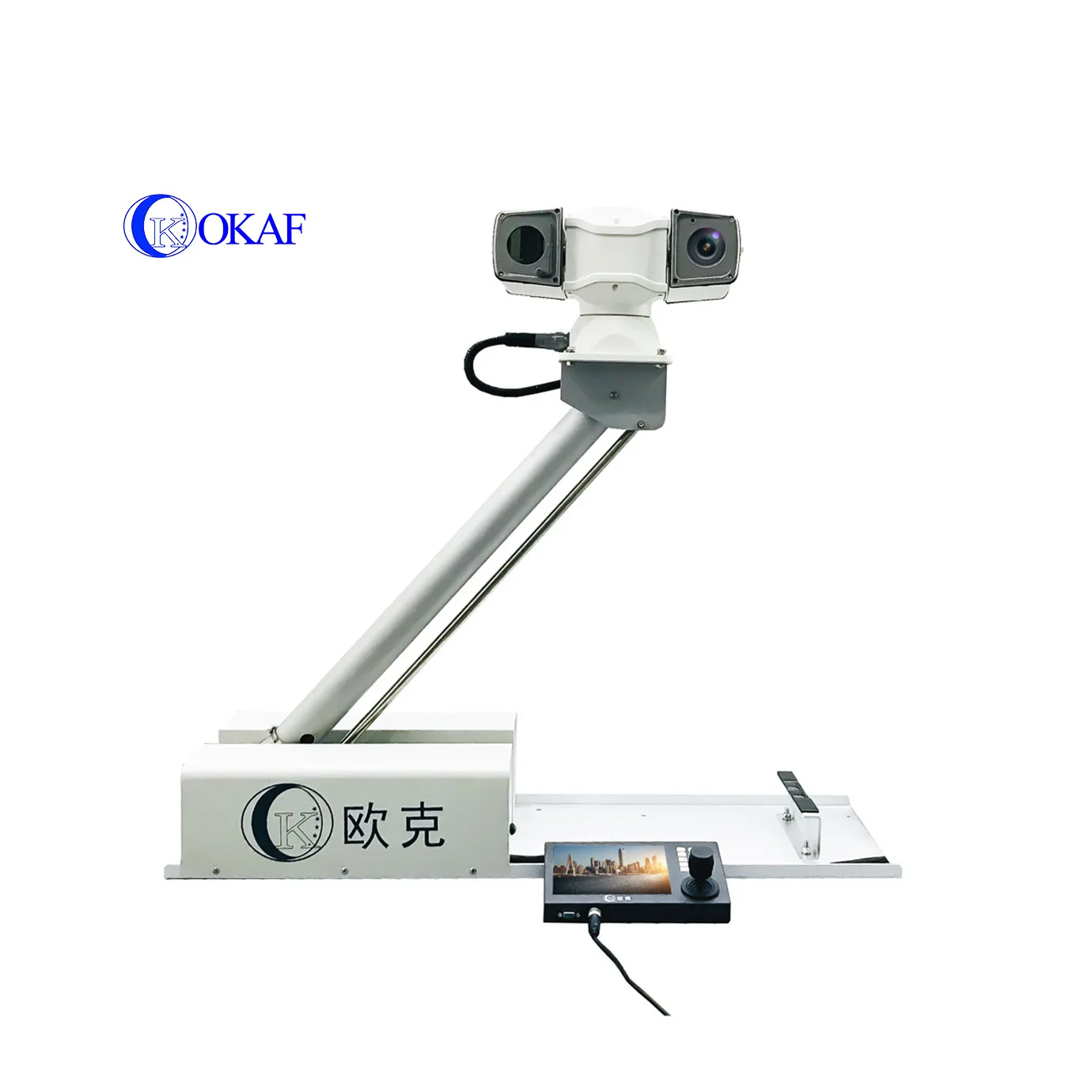 Vehicle Roof Mounted Telescopic Camera Tower CCTV Security Surveillance PTZ Camera Pole
