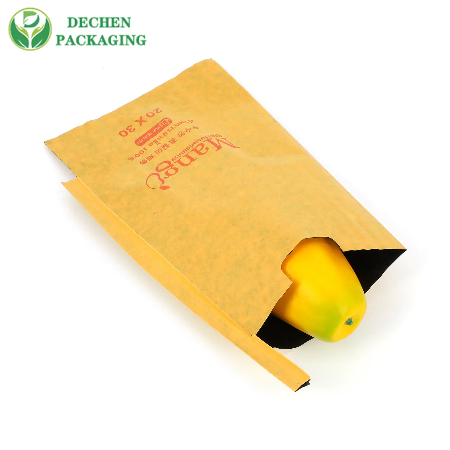Sacs alimentaires Mangue Protection étanche Banane Sac en papier d'emballage