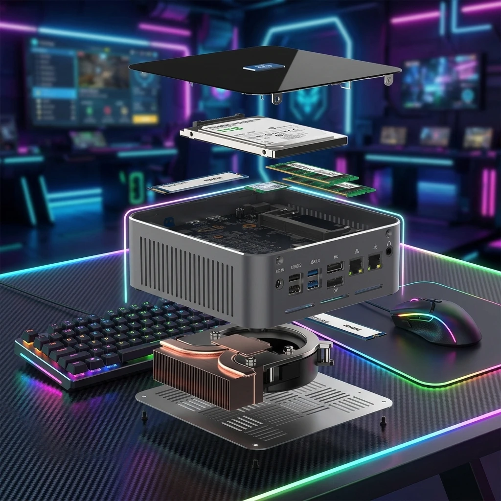 MOREFINE S600 Intel Core I9 12900H Mini PC - 14 Core Gaming Power