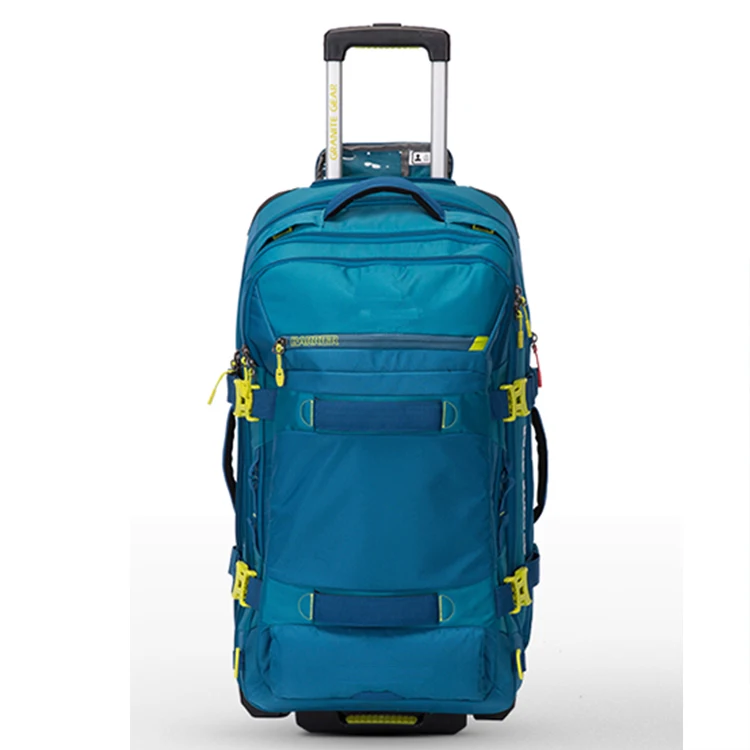 Custom Large Rolling Duffle Holdall Backpack Camping Hiking Gear