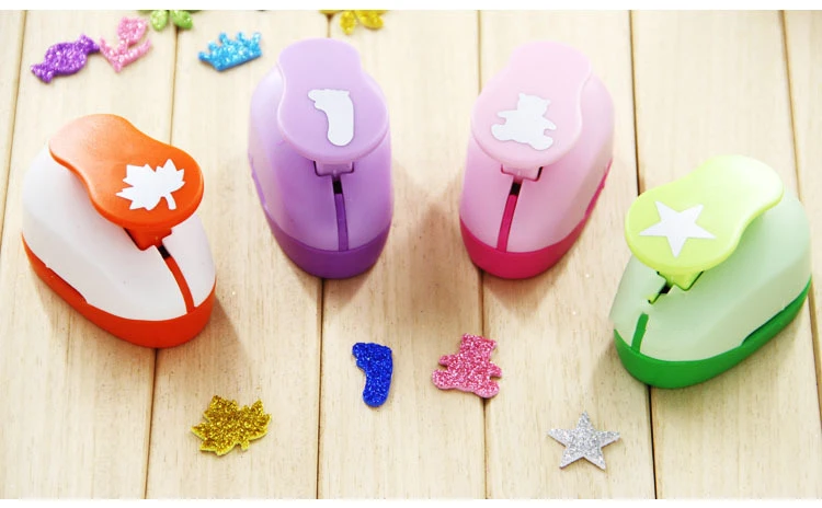 Factory Price Mini Scrapbook Punches Toys Kids DIY Paper Punch Puncher ...
