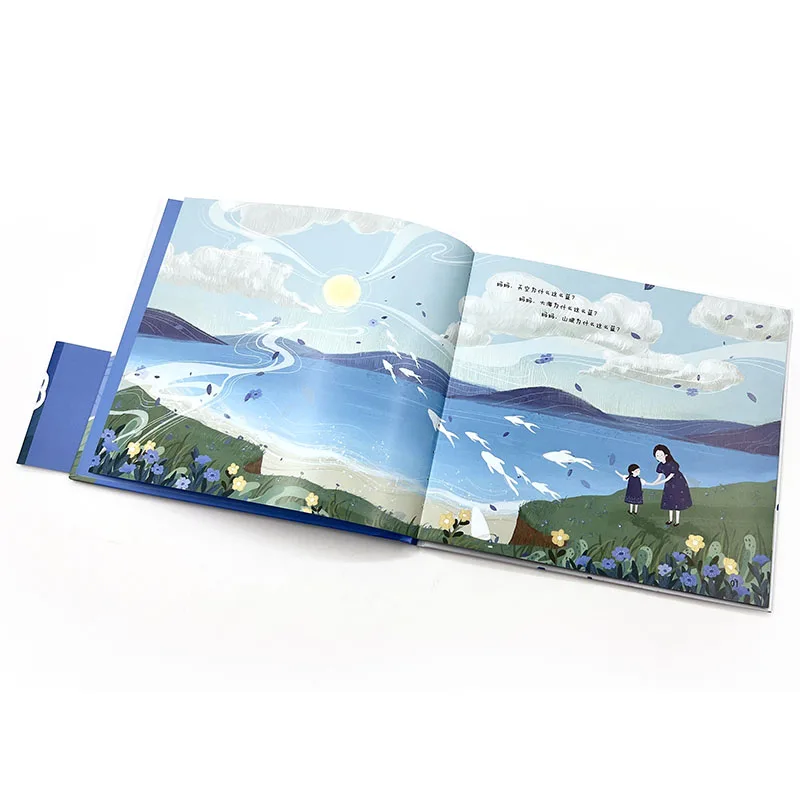 Custom Comic Book Coloring Professional Color Panel Books Kids Baby Children's Hardcover Book Printing details