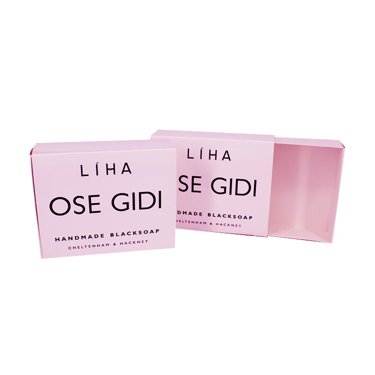 Zhuoyida Sliding Drawer Box HandmadeSoap Foldable Paper Packaging Boxes with Sleeve for Sale