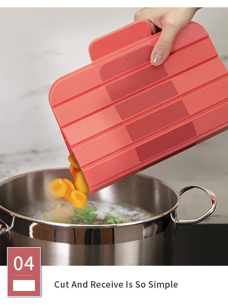 Foldable Multifunction Cutting Boards Dish Silicone Folding Collapsible Chopping Cutting Board