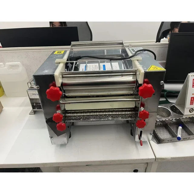 Electric Commercial Mesin Mie Automatic Noodle Spaghetti Pasta Cutter Automatic Noodle Maker Machine 5