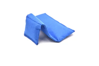 4 Pcs Football Referee Bean Bags – Blue Oxford Cloth, Throw Down Markers For Referees - View #2