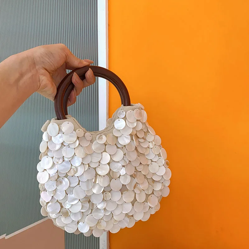 Luxury Purely Handmade Shell Handbag Eco Friendly Stylish