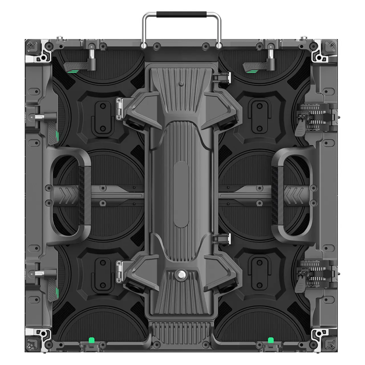 500x500-S 500X1000-S Indoor and outdoor Cabinet (Flat, curved 0-20 degree, Right Angle) 500x500x62mm 3.8KG led module 250x250mm P3.91 P4.81 P2.976 P2.604