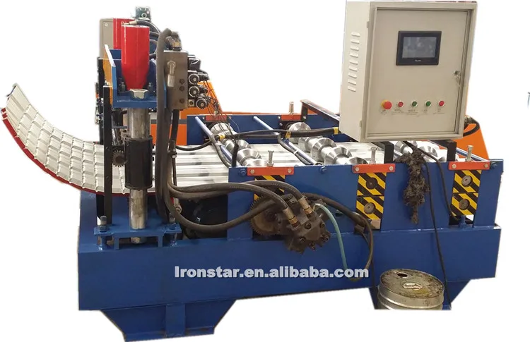 curved steel making machine