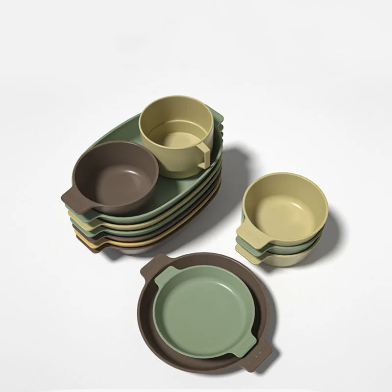 Camping Cutlery Set 13 Pcs Portable Camping Tableware Kit Stainless Steel Travel Fork Spoon