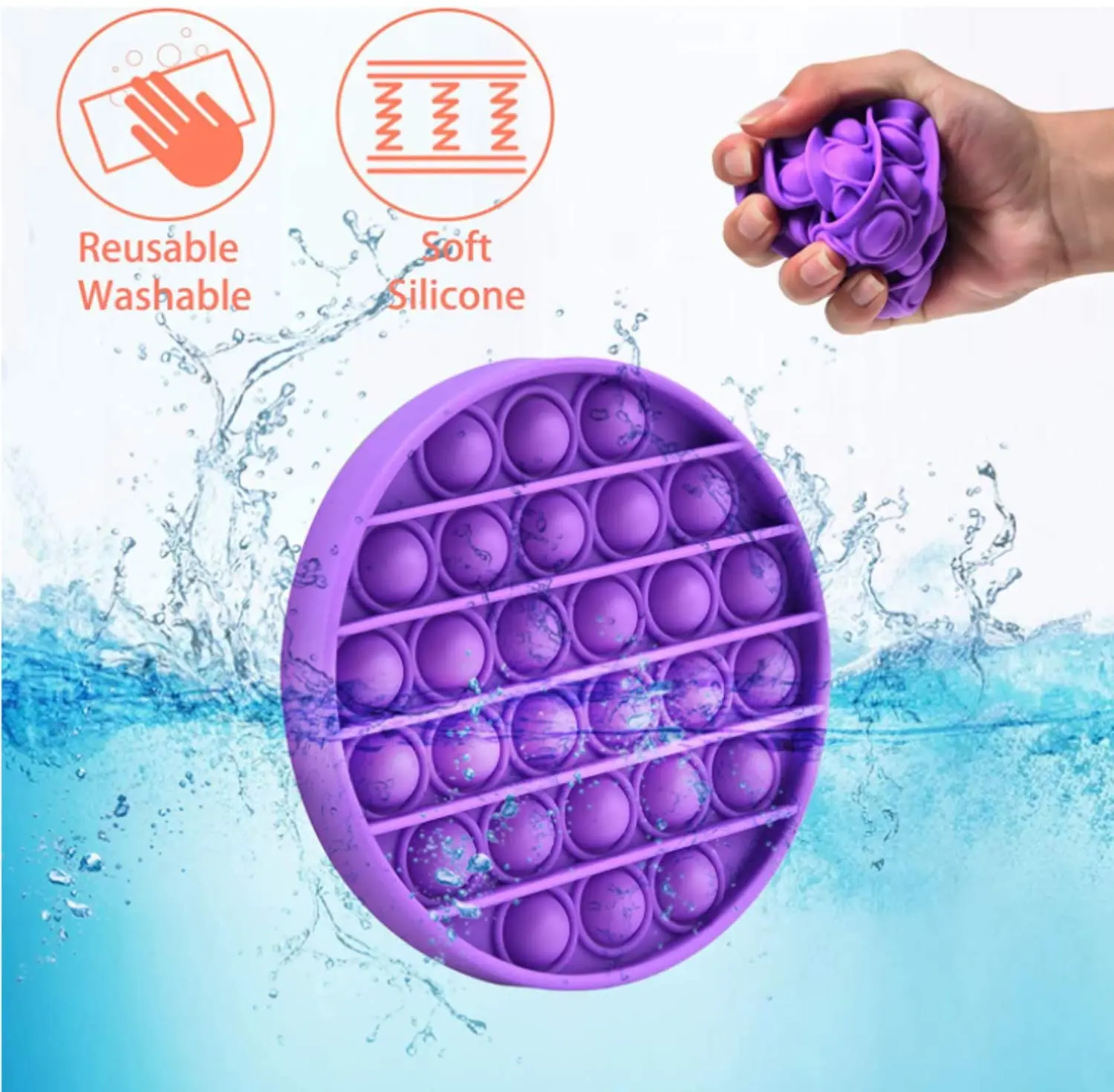 Amazon Hot Sale Silicone Anxiety Relief Stress Reliever Autism Toy Push Pop Bubble Toys For Adult Kids Buy Push Pop Bubble Toys Reliever Autism Toy Silicone Push Pop Bubble Product On Alibaba Com