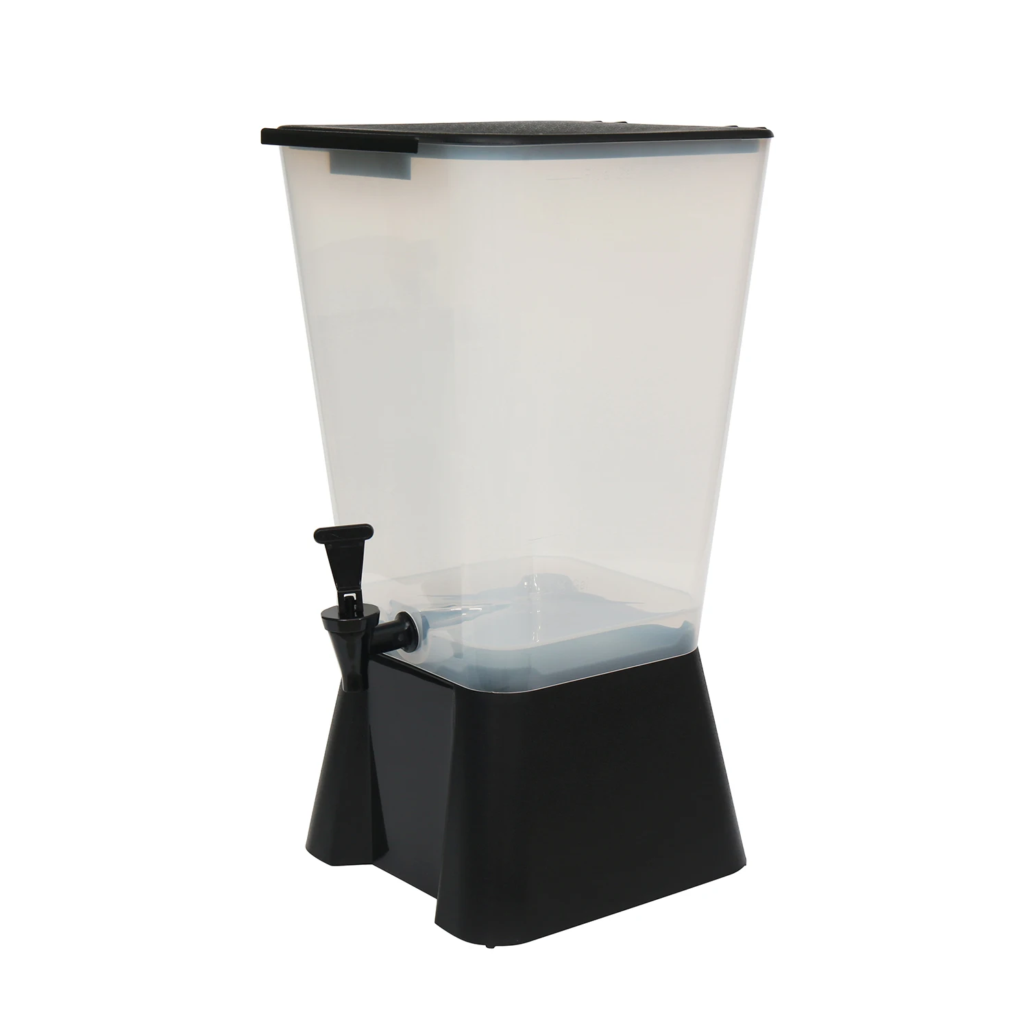 Rectangle Plastic Cold Beverage Dispenser