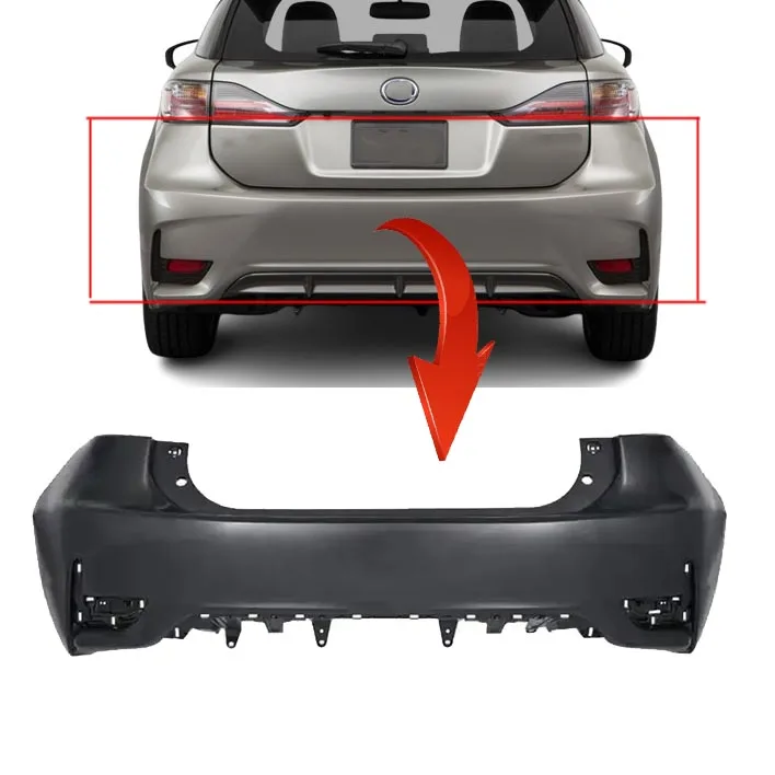 Saivis car Rear bumper cover For LEXUS CT200H 2017-2020 Body Kit accessories