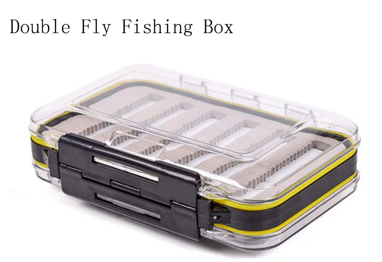 Lightweight Tackle Box Alichino Two-Sided Fly Fishing Box