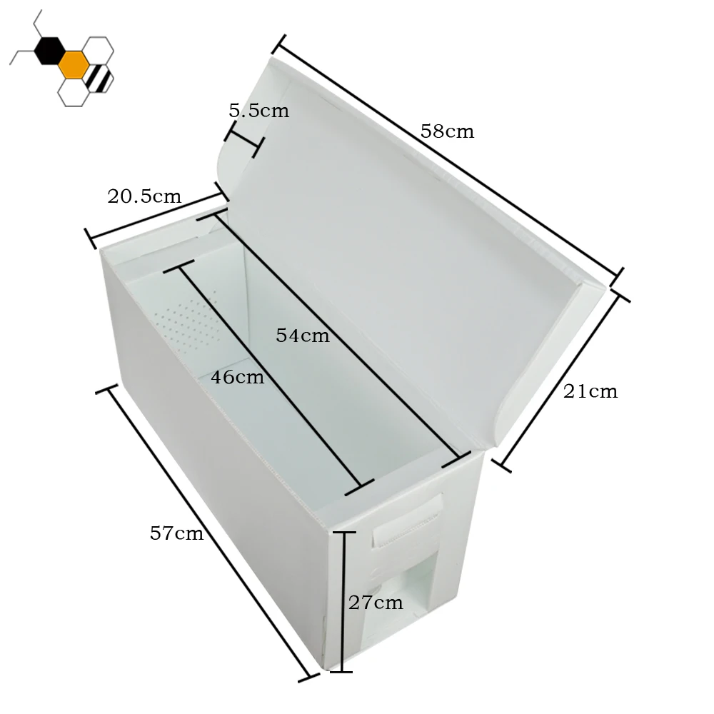 Beekeeping Fit PP Plastic Queen Rearing Hive Nuc Boxes