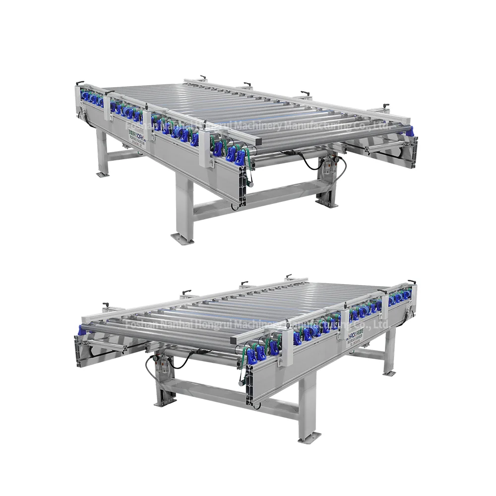 Hongrui Translation Series Powered Roller Conveyor with Translation Device for Panel-2030mm