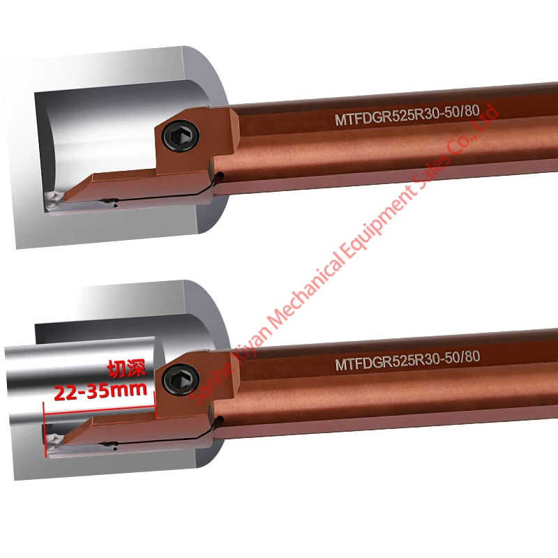 Lathe Machining Tools Internal Deep End Face Holders for Sealing Groove Turning Cnc Grooving Tool Holder