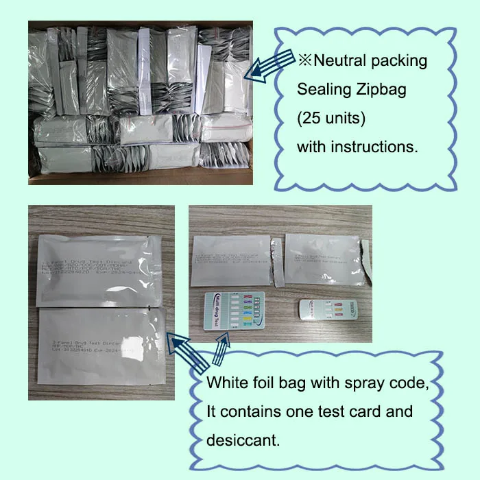 Clia Waived Ce Approved Urine Drug Abuse Test Toxicology Strips 10 12