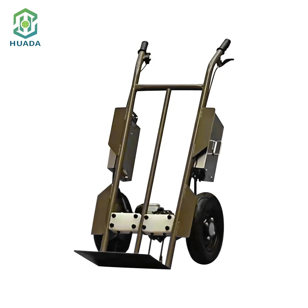 Heavy Loading Lithium Battery Powered Electric Hand Truck Hand Trolley